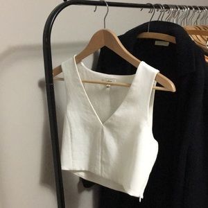 Aritzia Wilfred XS cropped blouse